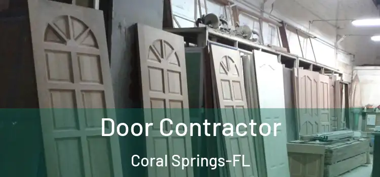 Door Contractor Coral Springs-FL